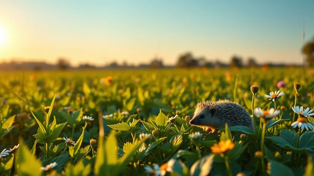 Agriculture régénérative : un espoir pour les hérissons des champs