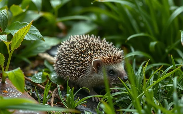 Après la pluie, les bons gestes pour un jardin refuge