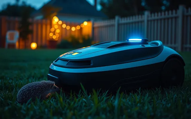 Tondeuse robot et hérisson : les dangers cachés la nuit pour votre jardin