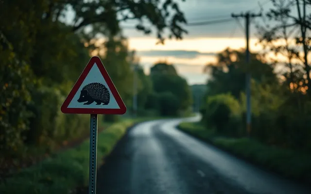 Hérisson et accident de la route : comment sécuriser les abords de votre jardin