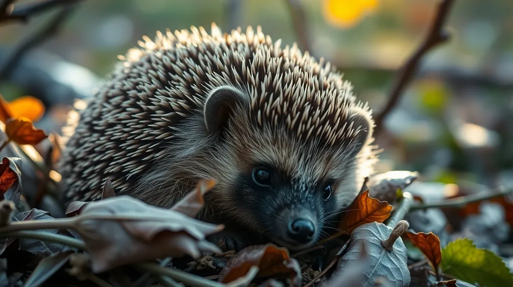 Hérisson en hibernation : comment activer sa veille sans le déranger