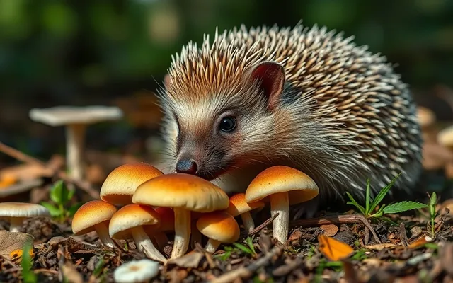 Le hérisson mange-t-il des champignons ? Ce qu'il faut savoir absolument