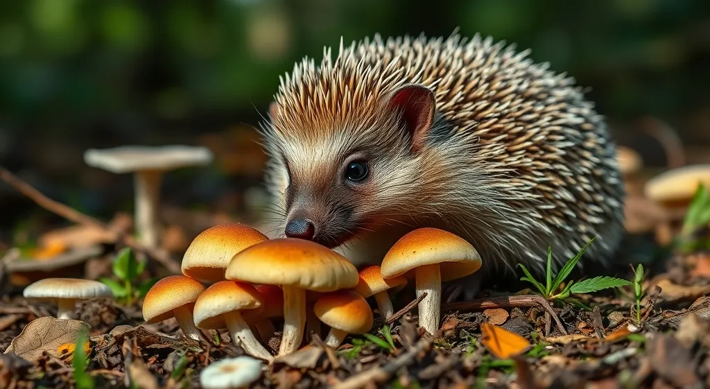 Le hérisson mange-t-il des champignons ? Ce qu'il faut savoir absolument