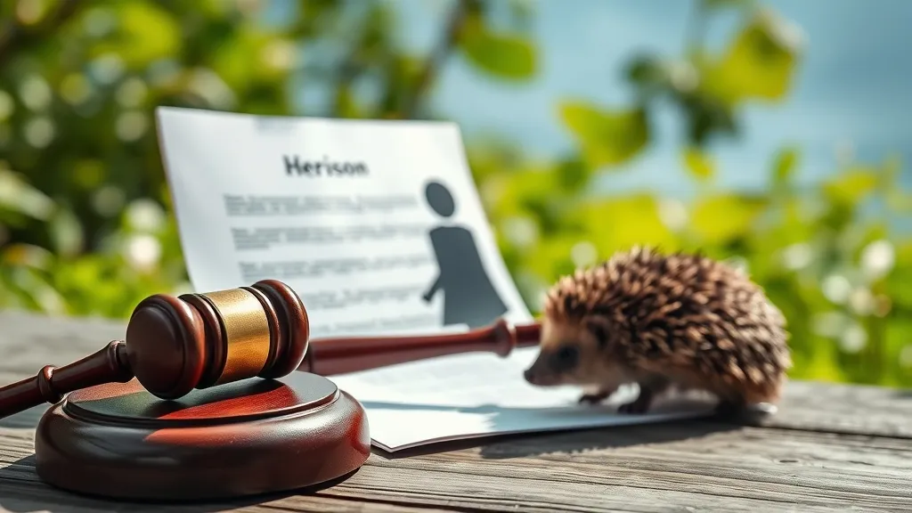 Hérisson dans mon jardin : que dit la loi française sur sa protection
