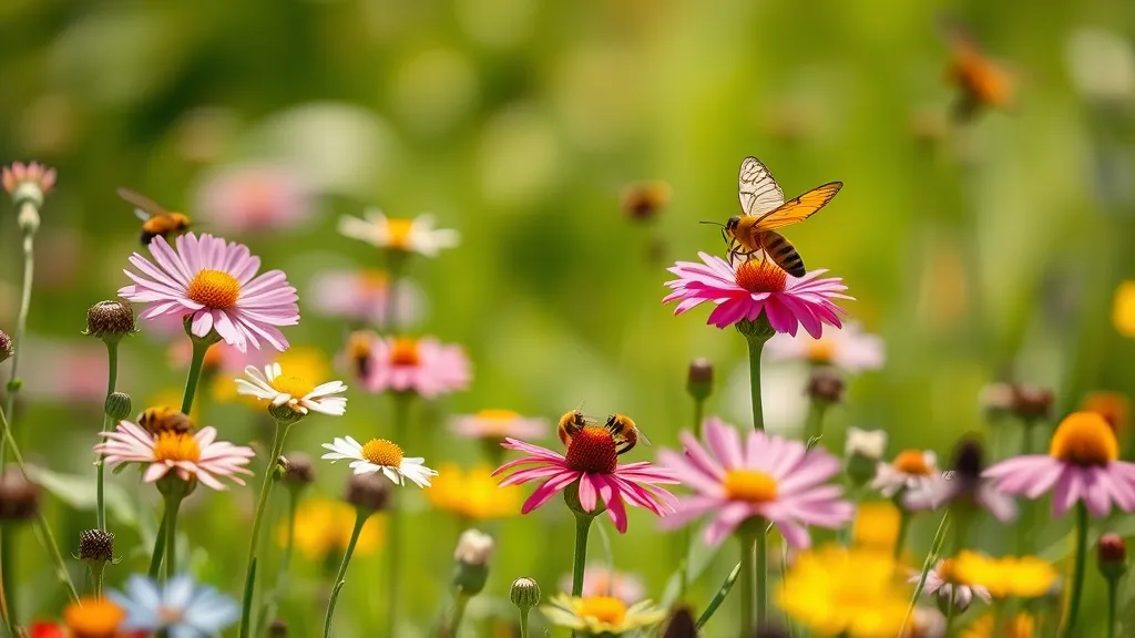 Fleurs sauvages pour hérisson : semer pour attirer les insectes et protéger la biodiversité