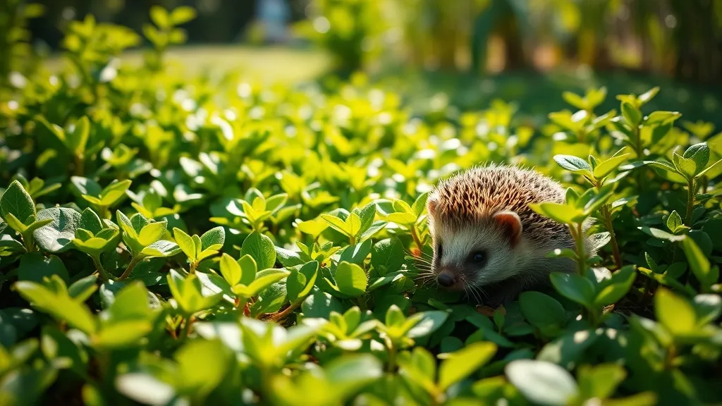 5 plantes couvre-sol pour créer un refuge naturel pour les hérissons