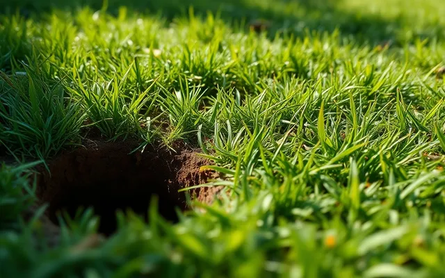 Trou de hérisson dans le jardin : comment l'identifier sans se tromper